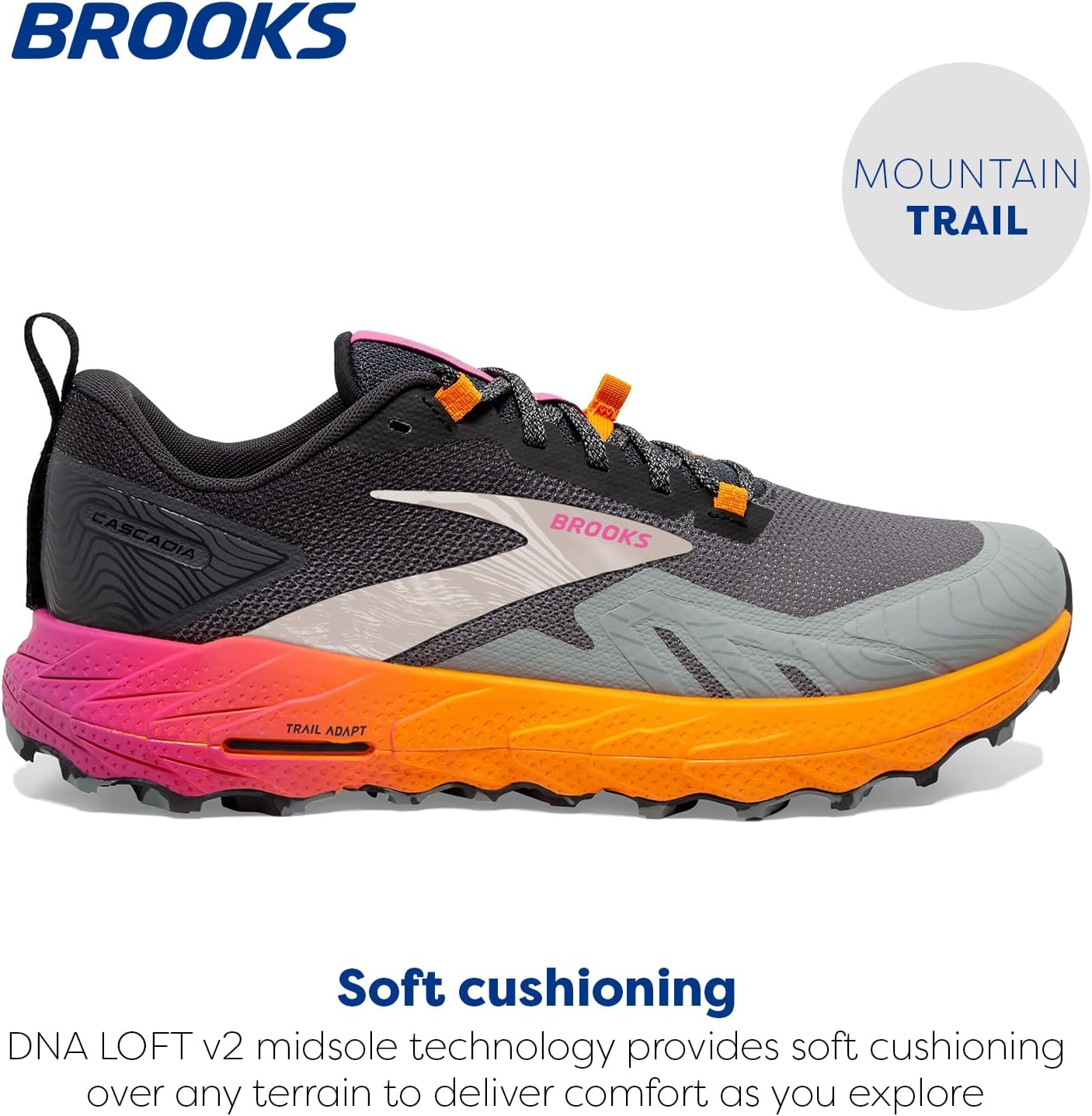 Brooks - Brandclub - Brooks Men's Cascadia 17 Trail Running Shoe